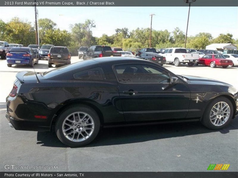 Black / Charcoal Black 2013 Ford Mustang V6 Premium Coupe