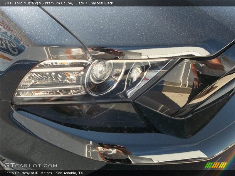 Black / Charcoal Black 2013 Ford Mustang V6 Premium Coupe