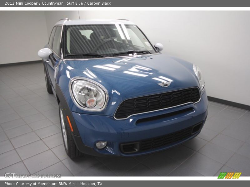 Surf Blue / Carbon Black 2012 Mini Cooper S Countryman