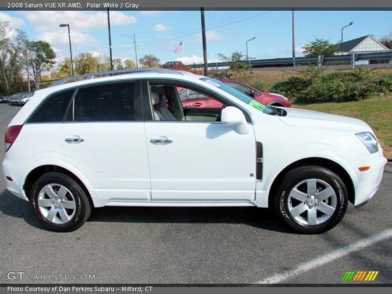 Polar White / Gray 2008 Saturn VUE XR AWD