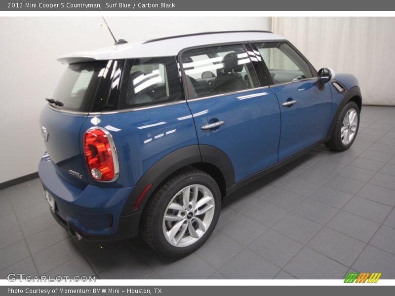 Surf Blue / Carbon Black 2012 Mini Cooper S Countryman