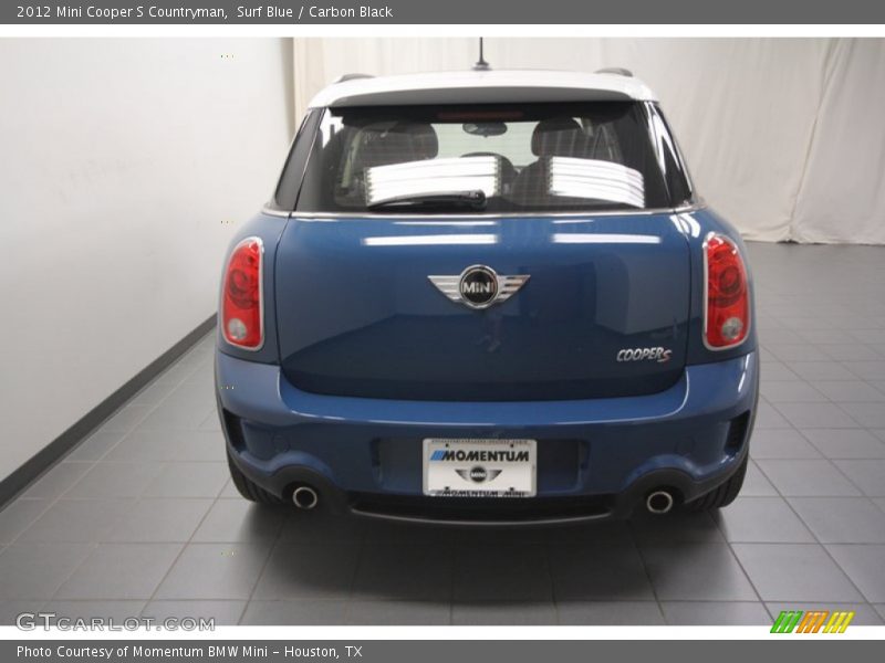 Surf Blue / Carbon Black 2012 Mini Cooper S Countryman