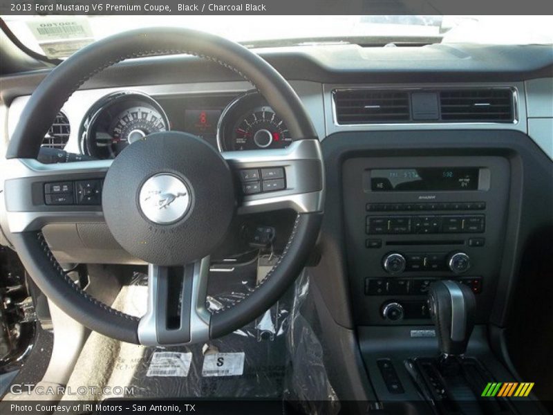 Black / Charcoal Black 2013 Ford Mustang V6 Premium Coupe
