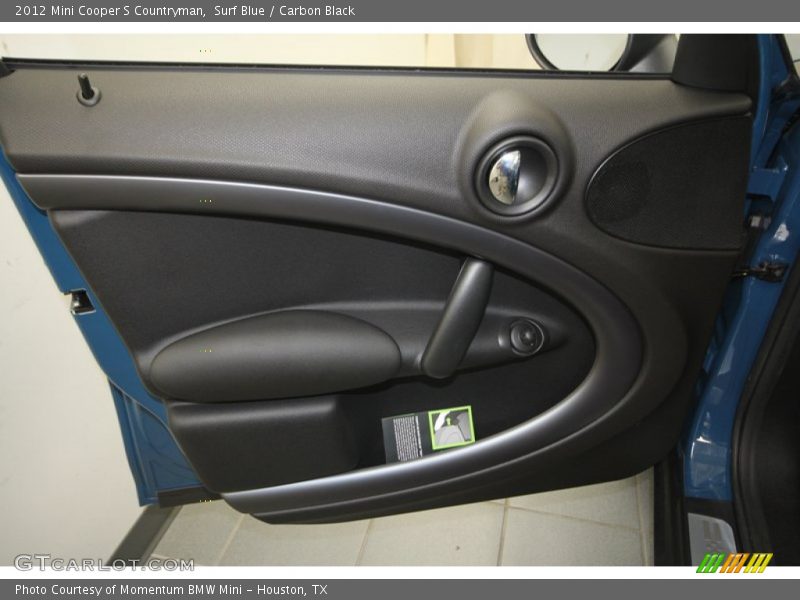 Surf Blue / Carbon Black 2012 Mini Cooper S Countryman
