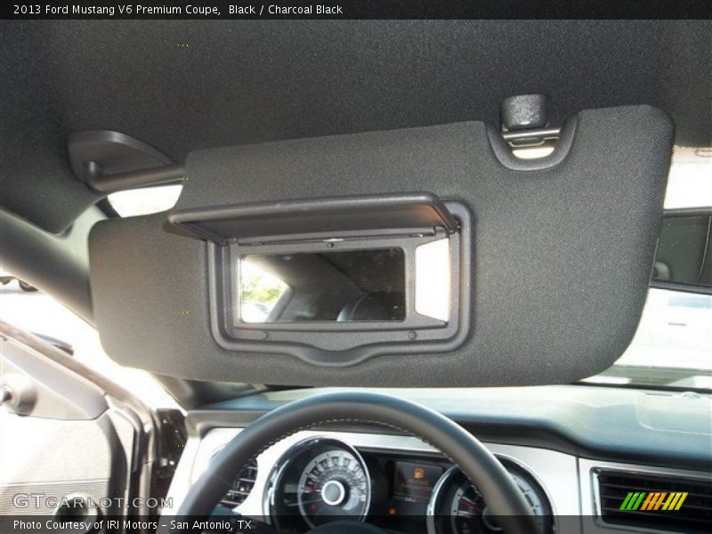 Black / Charcoal Black 2013 Ford Mustang V6 Premium Coupe