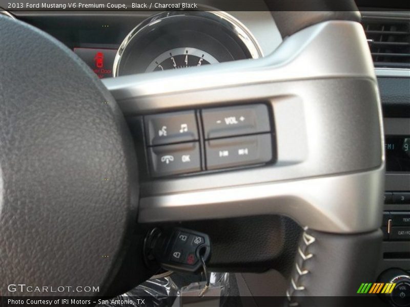 Black / Charcoal Black 2013 Ford Mustang V6 Premium Coupe