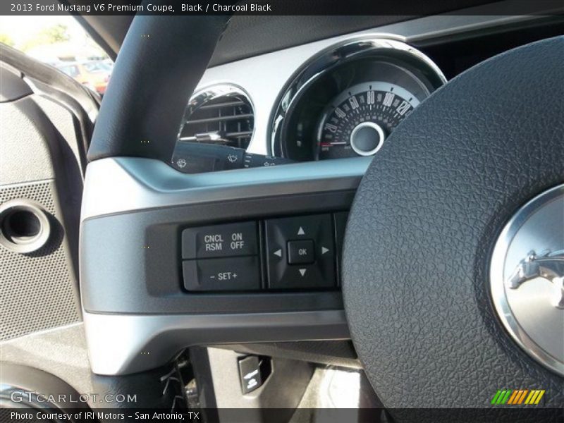 Black / Charcoal Black 2013 Ford Mustang V6 Premium Coupe