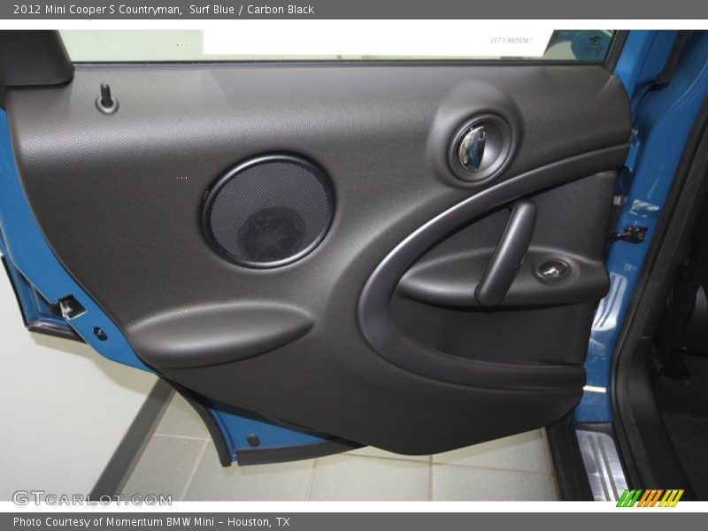 Surf Blue / Carbon Black 2012 Mini Cooper S Countryman