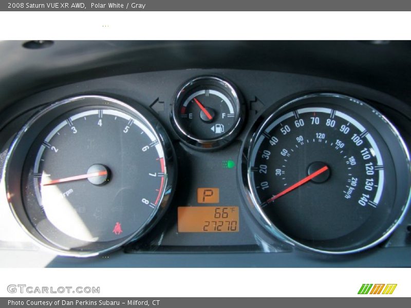 Polar White / Gray 2008 Saturn VUE XR AWD