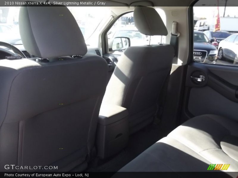 Silver Lightning Metallic / Gray 2010 Nissan Xterra X 4x4