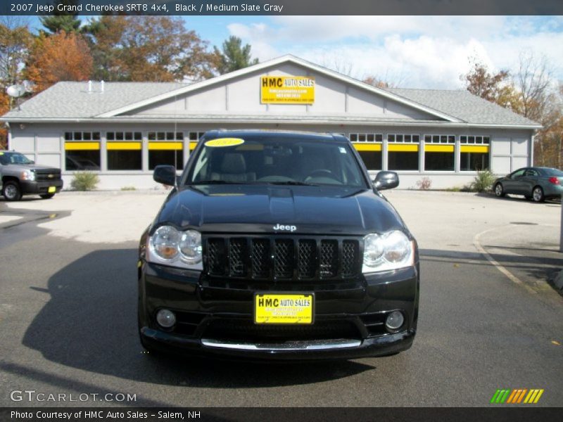 Black / Medium Slate Gray 2007 Jeep Grand Cherokee SRT8 4x4