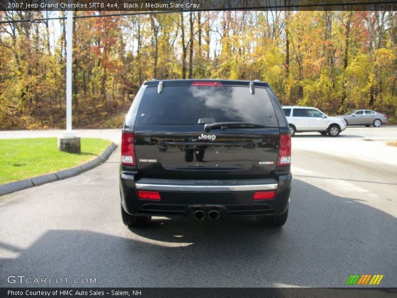 Black / Medium Slate Gray 2007 Jeep Grand Cherokee SRT8 4x4