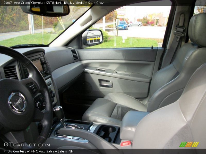 Black / Medium Slate Gray 2007 Jeep Grand Cherokee SRT8 4x4