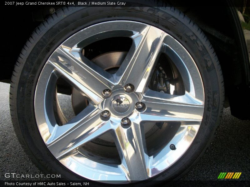 Black / Medium Slate Gray 2007 Jeep Grand Cherokee SRT8 4x4