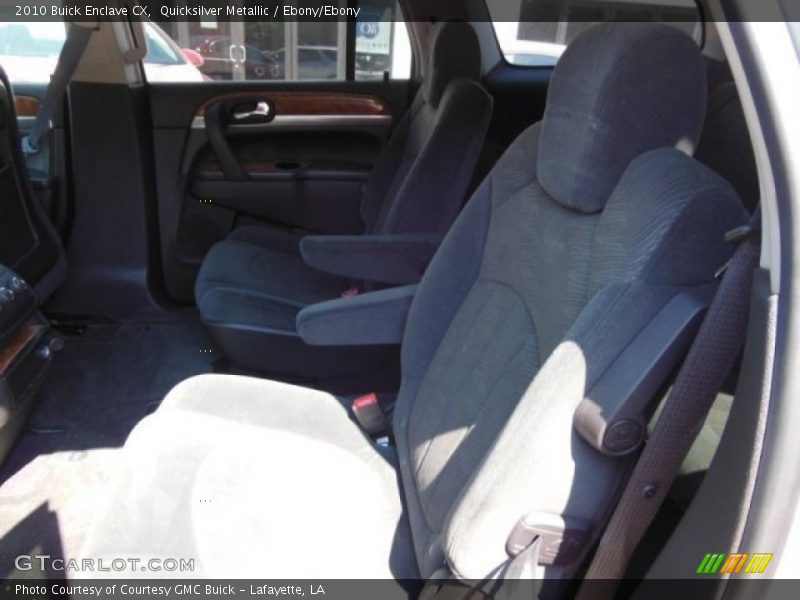 Quicksilver Metallic / Ebony/Ebony 2010 Buick Enclave CX