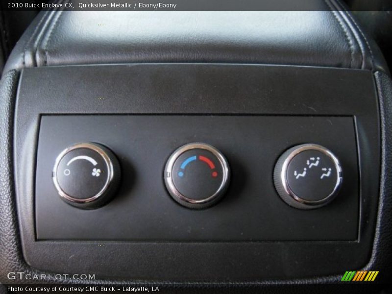 Quicksilver Metallic / Ebony/Ebony 2010 Buick Enclave CX