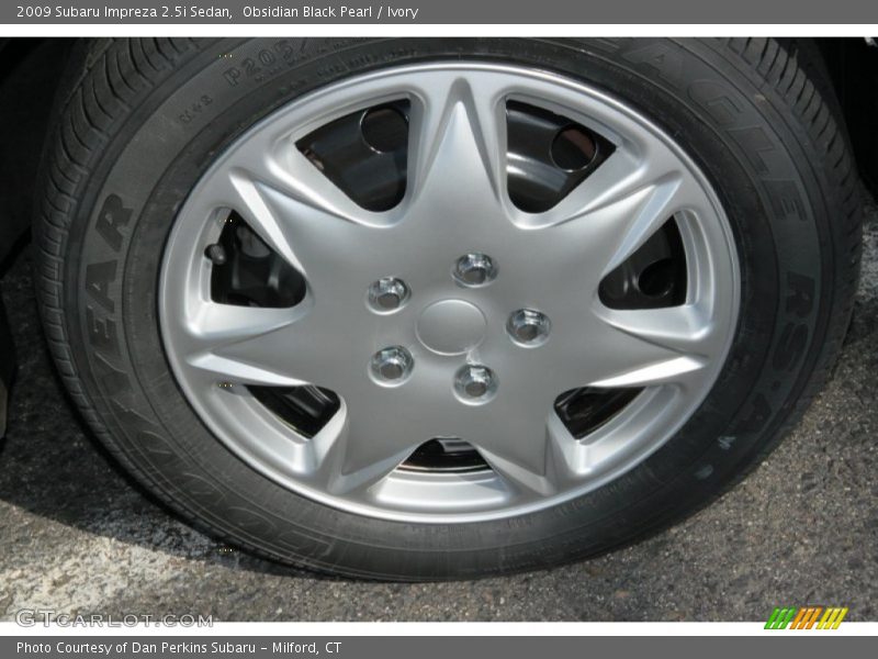 Obsidian Black Pearl / Ivory 2009 Subaru Impreza 2.5i Sedan