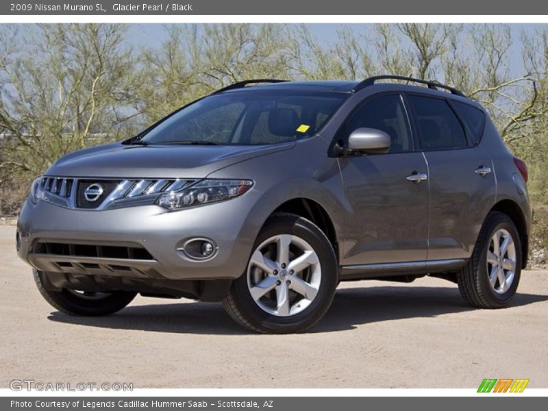 Glacier Pearl / Black 2009 Nissan Murano SL