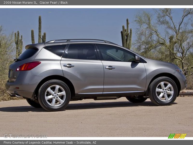 Glacier Pearl / Black 2009 Nissan Murano SL