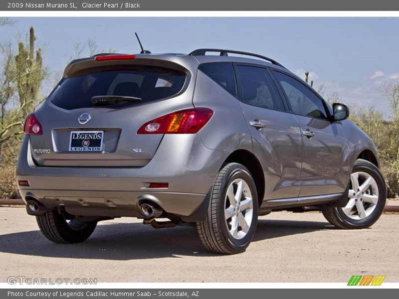 Glacier Pearl / Black 2009 Nissan Murano SL