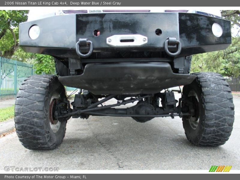 Deep Water Blue / Steel Gray 2006 Nissan Titan LE King Cab 4x4