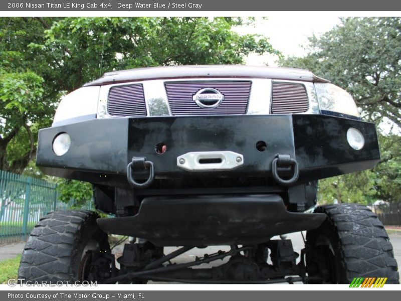 Deep Water Blue / Steel Gray 2006 Nissan Titan LE King Cab 4x4