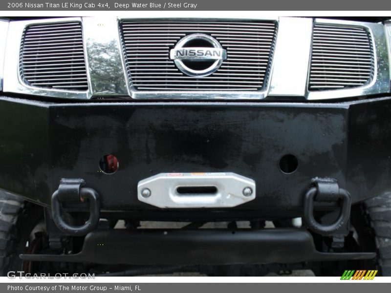 Deep Water Blue / Steel Gray 2006 Nissan Titan LE King Cab 4x4