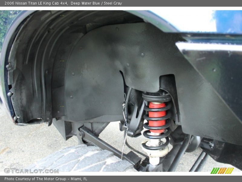 Deep Water Blue / Steel Gray 2006 Nissan Titan LE King Cab 4x4