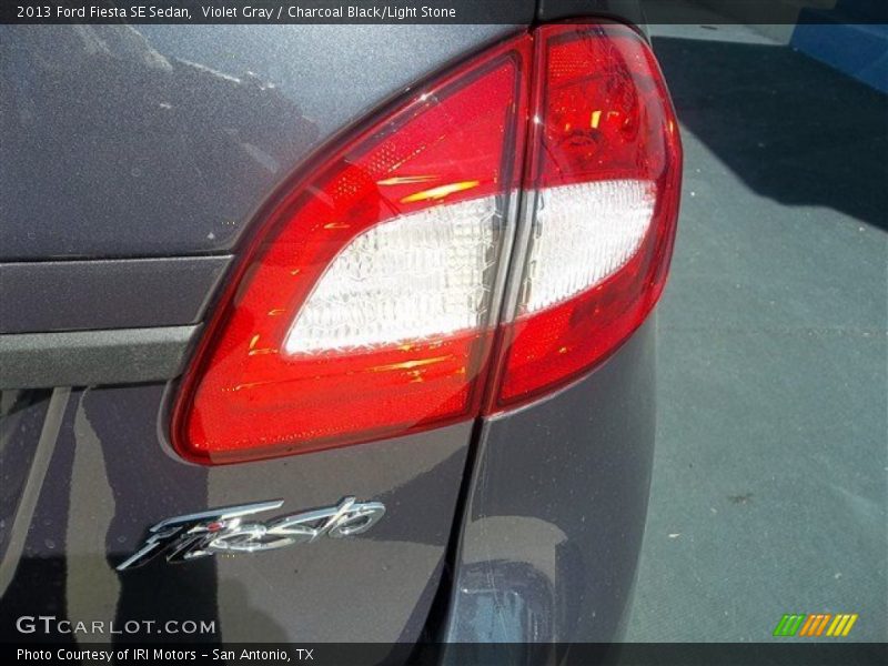 Violet Gray / Charcoal Black/Light Stone 2013 Ford Fiesta SE Sedan