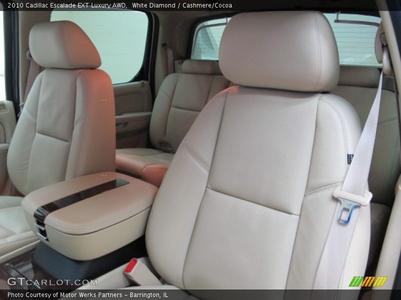 White Diamond / Cashmere/Cocoa 2010 Cadillac Escalade EXT Luxury AWD