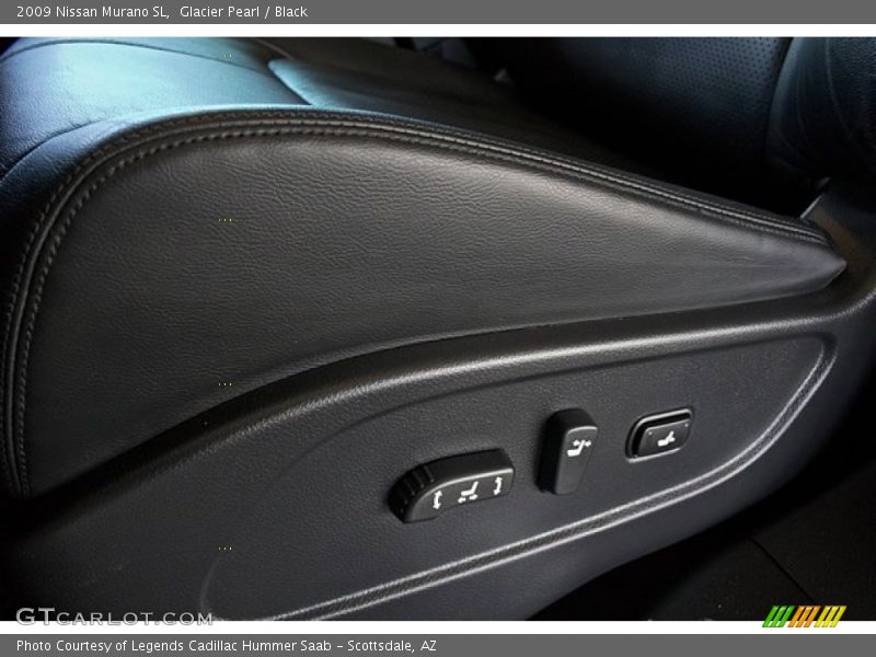 Glacier Pearl / Black 2009 Nissan Murano SL