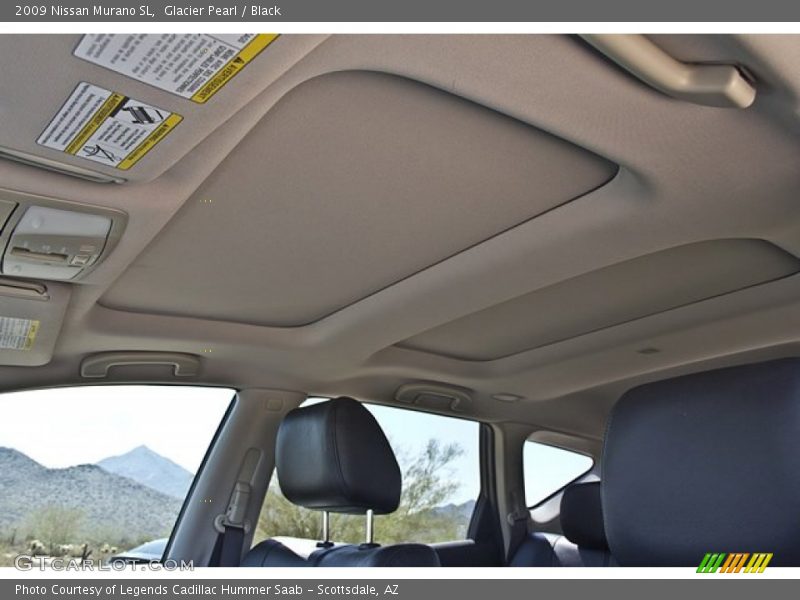 Glacier Pearl / Black 2009 Nissan Murano SL