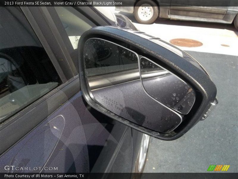 Violet Gray / Charcoal Black/Light Stone 2013 Ford Fiesta SE Sedan