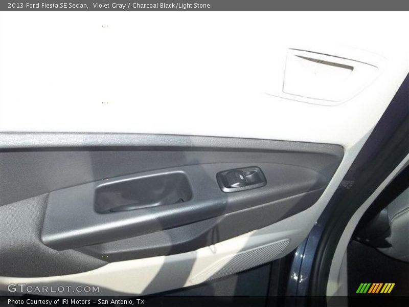 Violet Gray / Charcoal Black/Light Stone 2013 Ford Fiesta SE Sedan