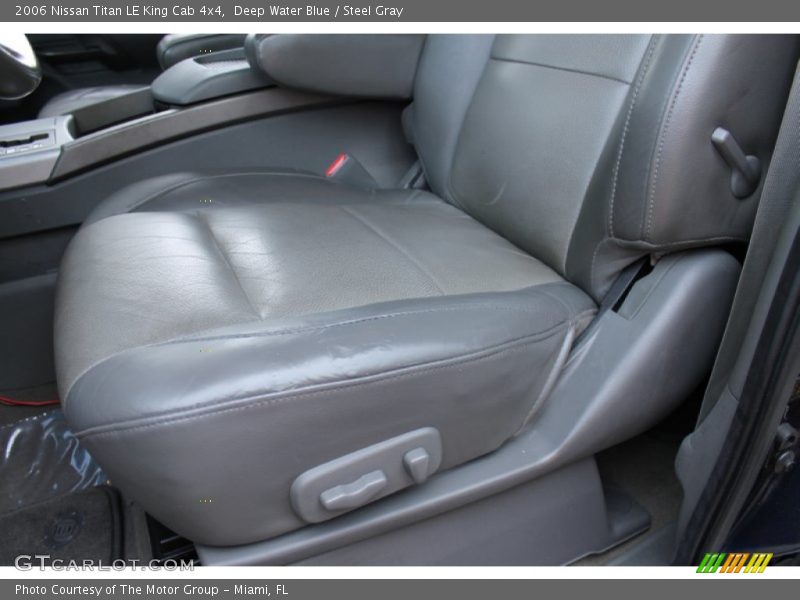 Deep Water Blue / Steel Gray 2006 Nissan Titan LE King Cab 4x4