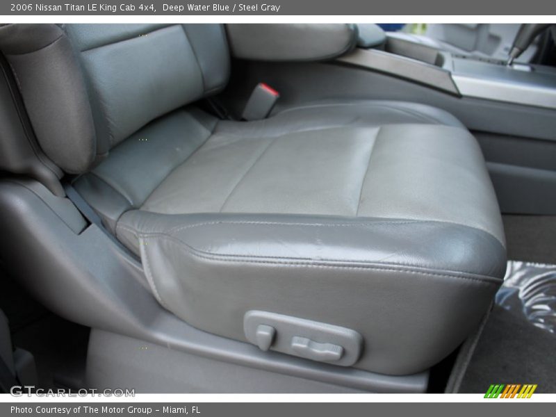 Deep Water Blue / Steel Gray 2006 Nissan Titan LE King Cab 4x4