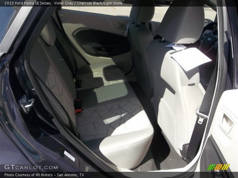 Violet Gray / Charcoal Black/Light Stone 2013 Ford Fiesta SE Sedan