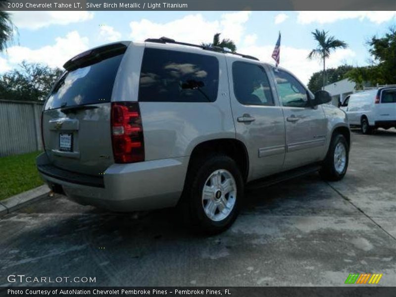 Silver Birch Metallic / Light Titanium 2009 Chevrolet Tahoe LT