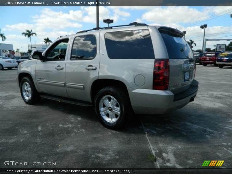 Silver Birch Metallic / Light Titanium 2009 Chevrolet Tahoe LT