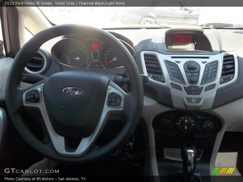 Violet Gray / Charcoal Black/Light Stone 2013 Ford Fiesta SE Sedan