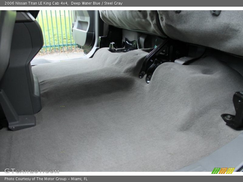 Deep Water Blue / Steel Gray 2006 Nissan Titan LE King Cab 4x4