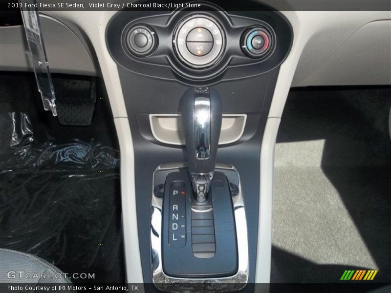 Violet Gray / Charcoal Black/Light Stone 2013 Ford Fiesta SE Sedan
