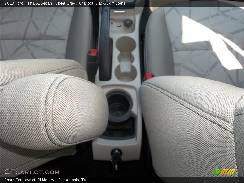 Violet Gray / Charcoal Black/Light Stone 2013 Ford Fiesta SE Sedan