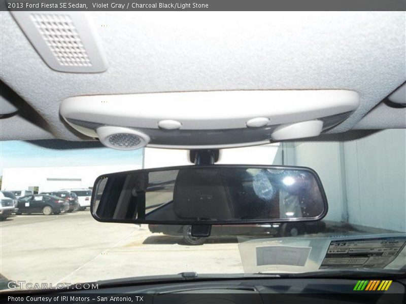 Violet Gray / Charcoal Black/Light Stone 2013 Ford Fiesta SE Sedan