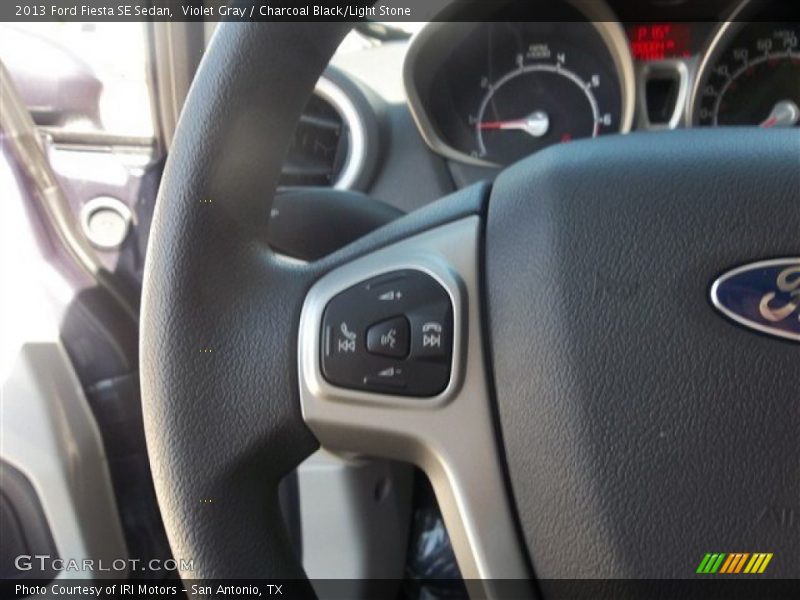 Violet Gray / Charcoal Black/Light Stone 2013 Ford Fiesta SE Sedan