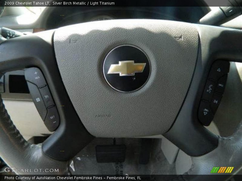 Silver Birch Metallic / Light Titanium 2009 Chevrolet Tahoe LT
