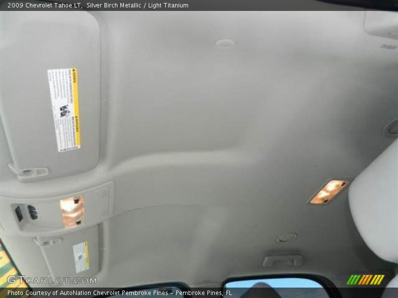 Silver Birch Metallic / Light Titanium 2009 Chevrolet Tahoe LT