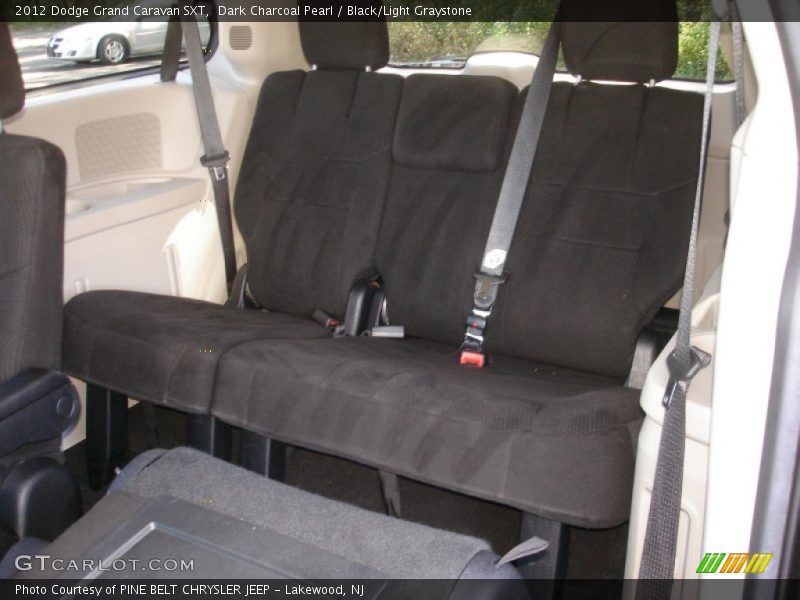 Dark Charcoal Pearl / Black/Light Graystone 2012 Dodge Grand Caravan SXT