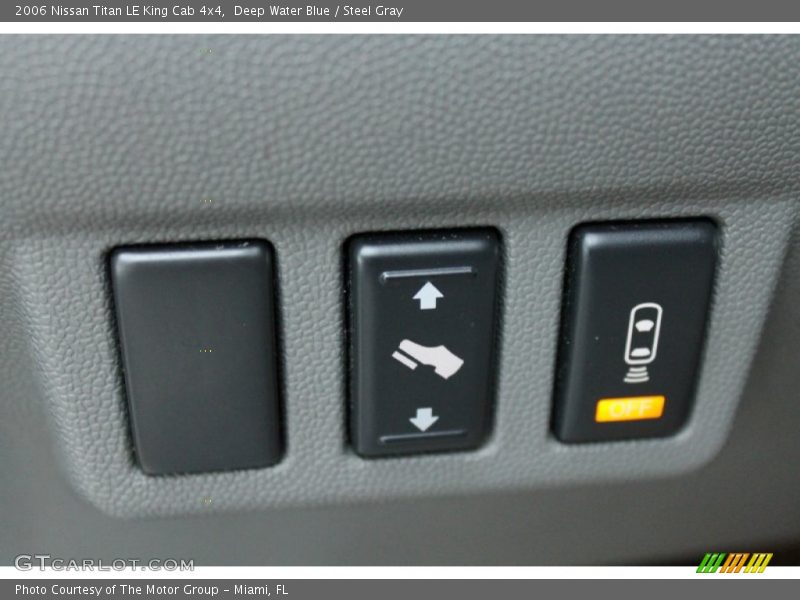 Deep Water Blue / Steel Gray 2006 Nissan Titan LE King Cab 4x4