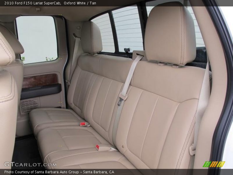 Oxford White / Tan 2010 Ford F150 Lariat SuperCab